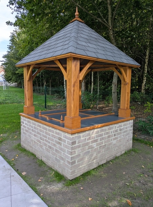 Charpente en tour carré