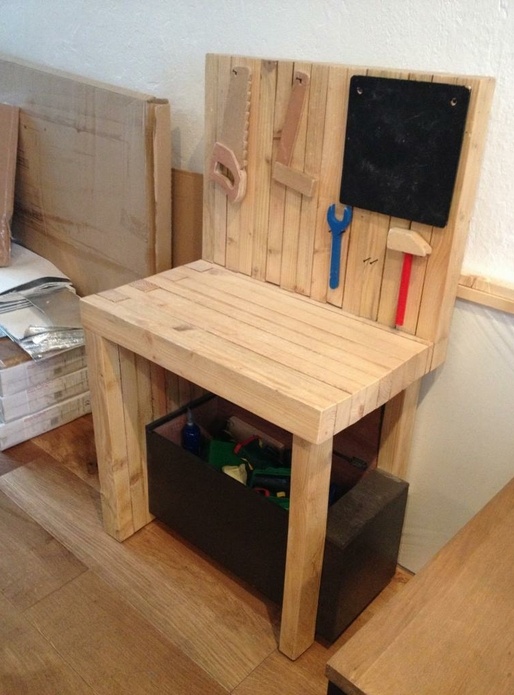 Etabli pour jeunes menuisiers