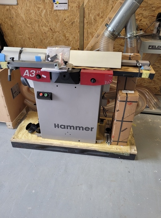 Arrivée des Machines Felder/ Hammer