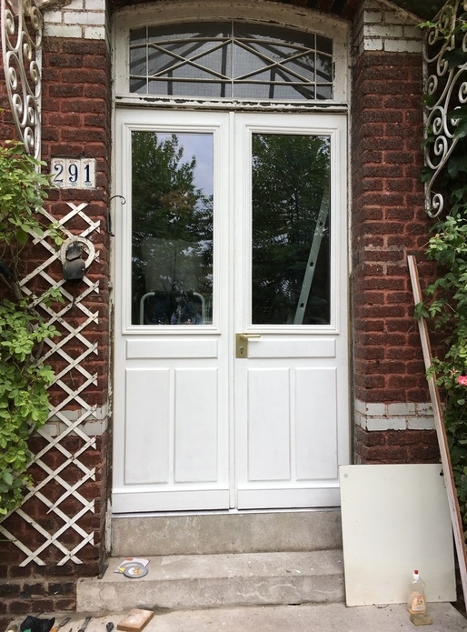 Portes d’entrée en chêne