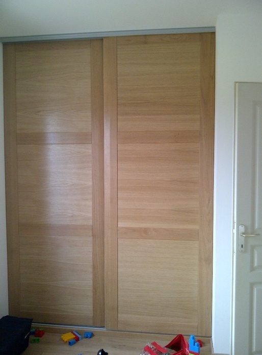 Porte coulissante placard