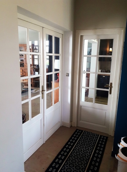 Porte intérieure, la plus traditionnelle possible