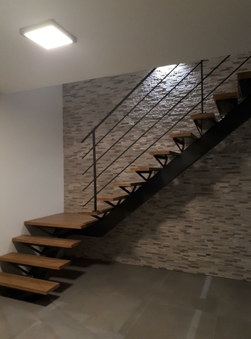 Escalier bois / métal