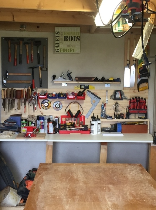 Début d'organisation atelier
