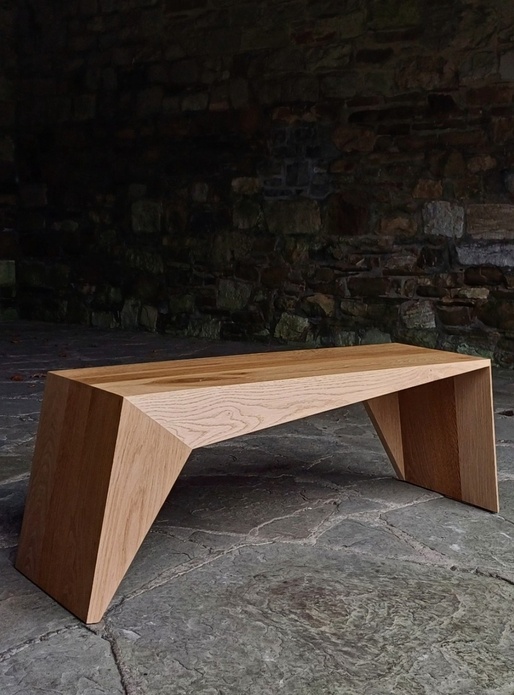 Banc en chêne (presque) récup'