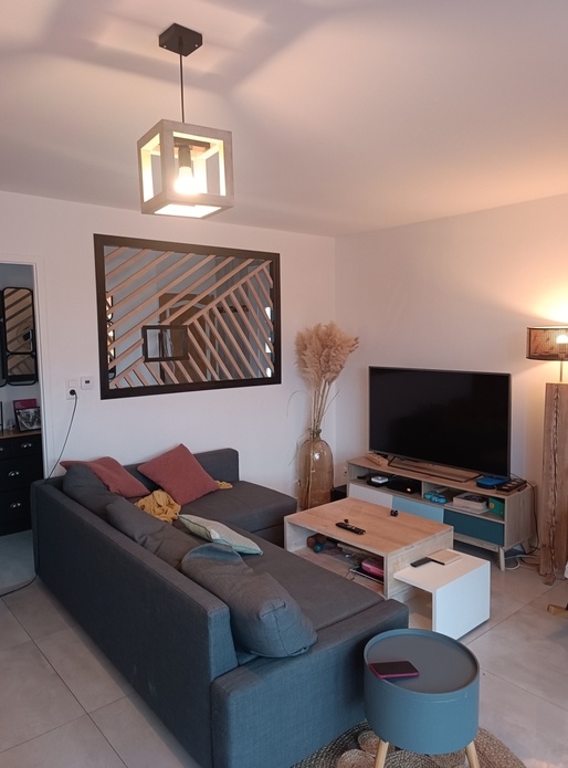 Ouverture mûr (claustra bois)