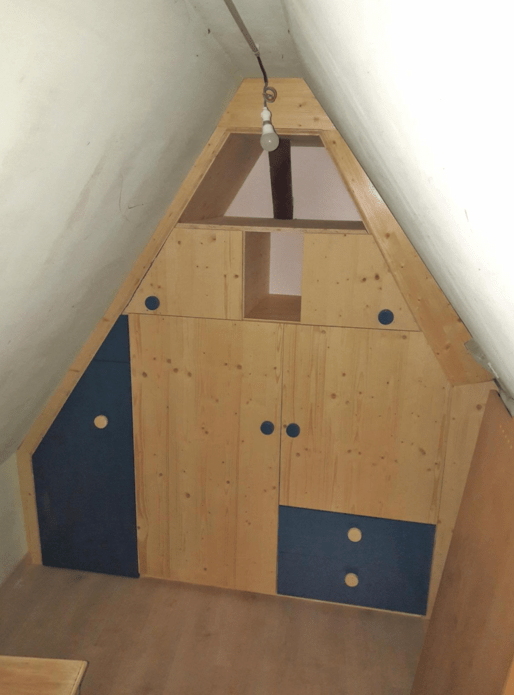 Penderie sous combles