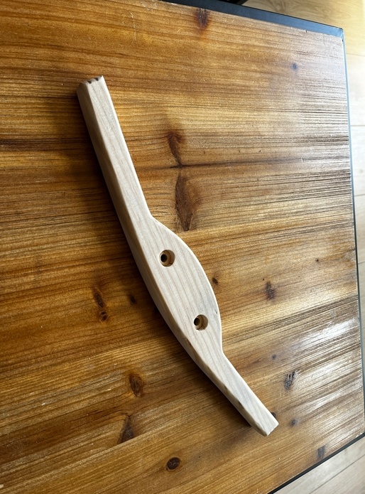 Guidon draisienne - réparation