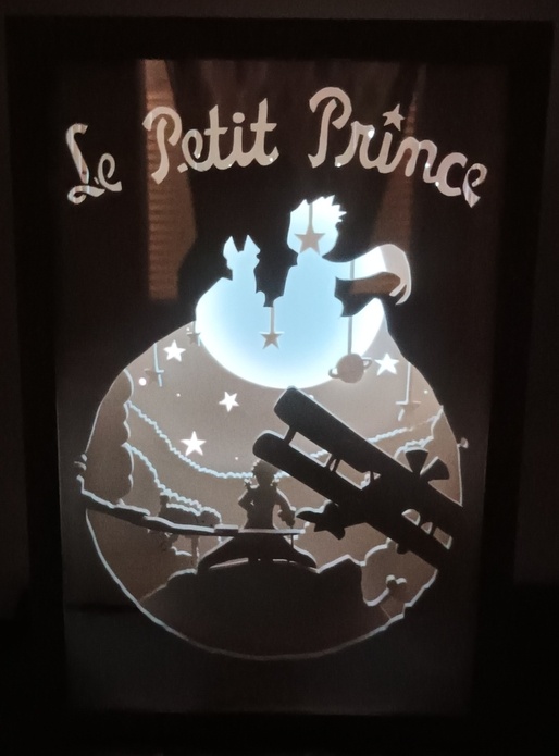 Création d'une nouvelle Light Box Le Petit Prince
