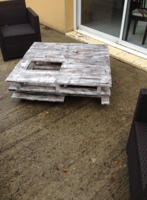 Table basse pour terasse