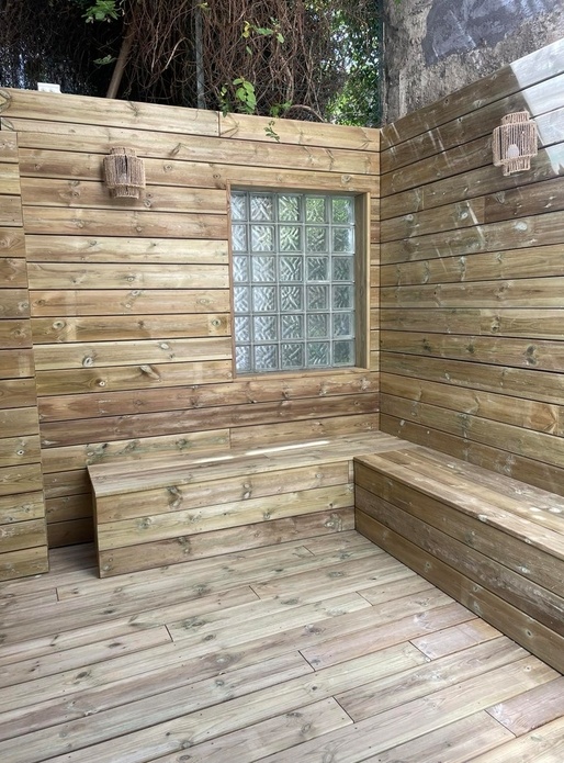 Aménagement d’une cours intérieure