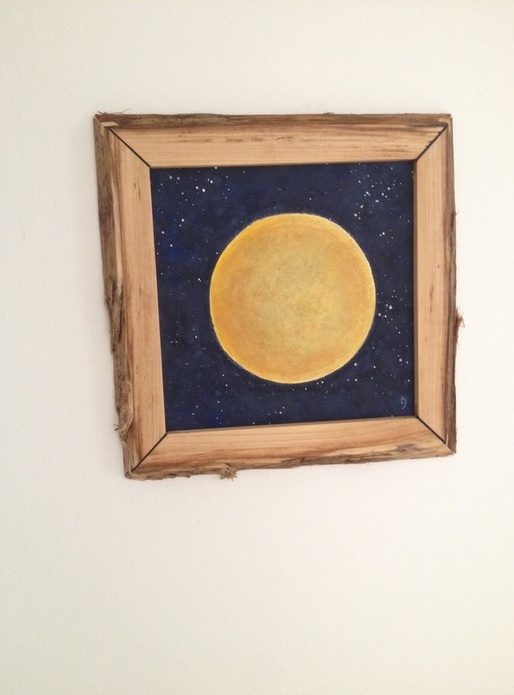 Modeste cadre improvisé