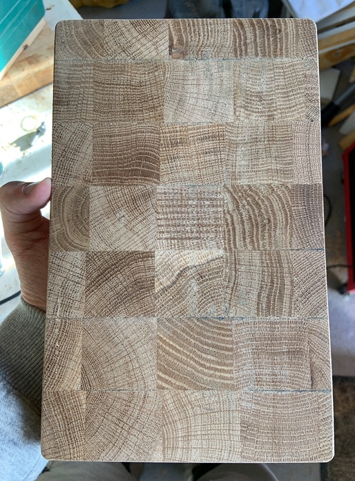 Planche bois de bout