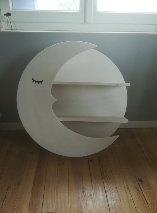 Petite étagère lune