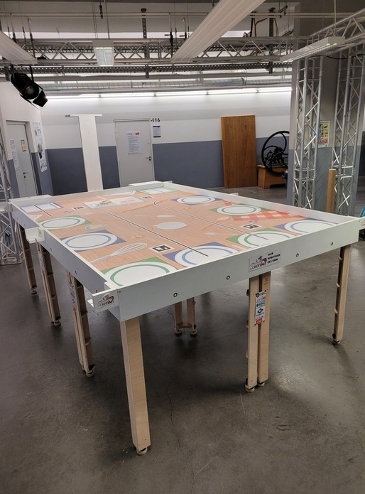 Table coupe de France de robotique