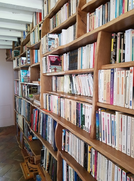 Bibliotheque en chêne