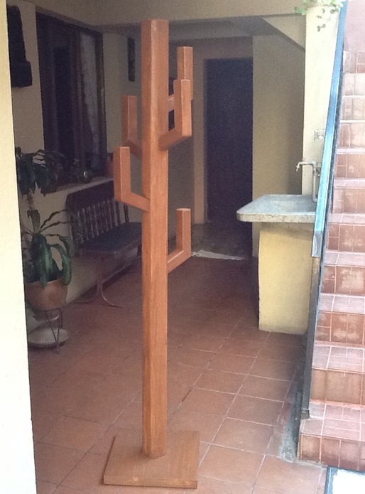 Un porte manteaux cactus