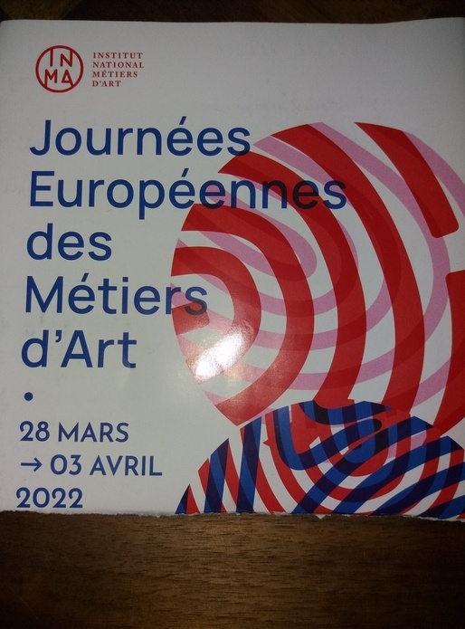 Journées des métiers d'art.