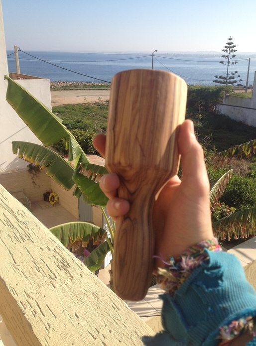 Maillet de sculpture en olivier