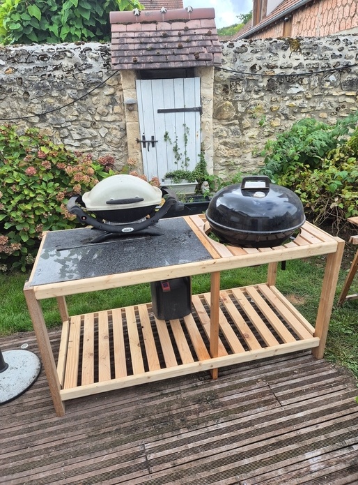 Meuble pour BBQ