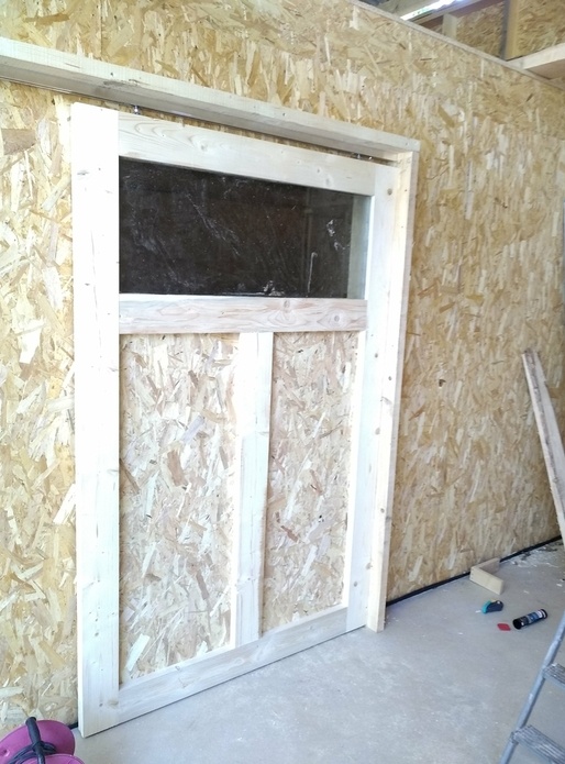 Porte d'atelier coulissante