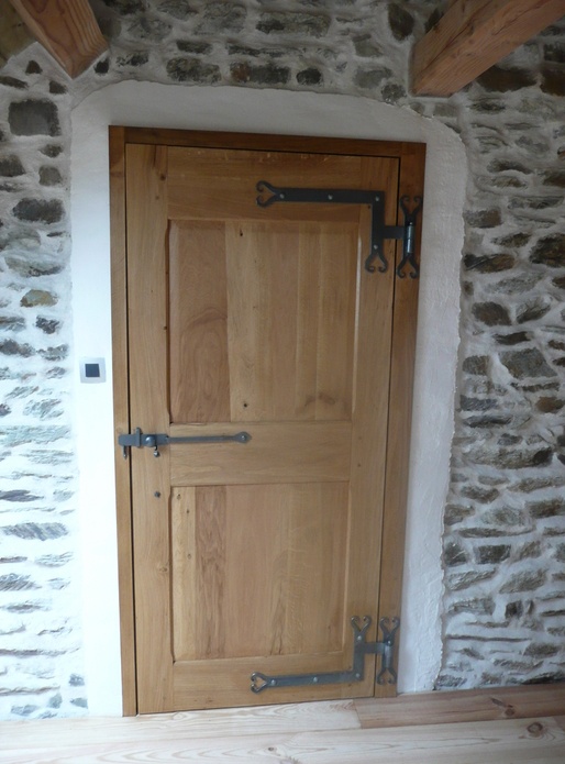 Porte intérieur en chêne