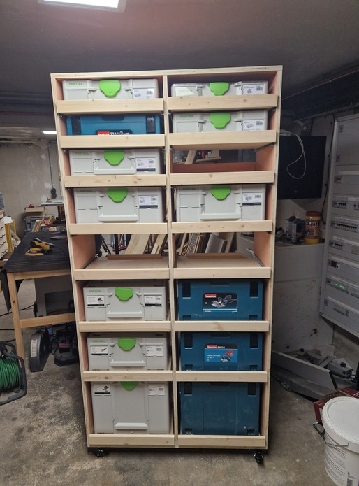 Meuble rangement systainer