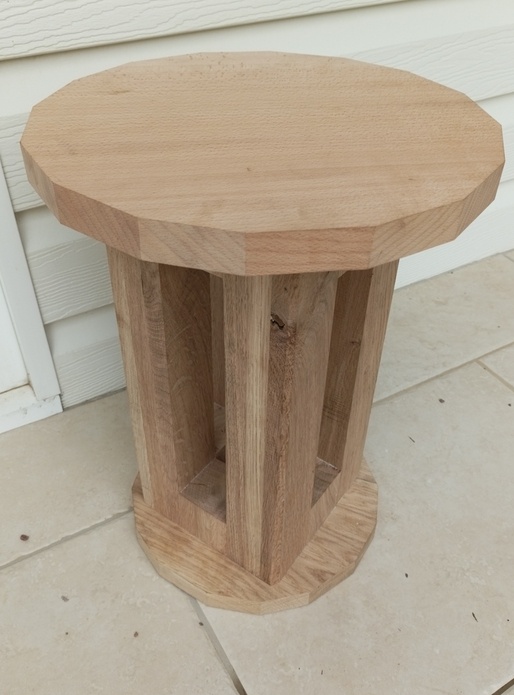 Tabouret bois collé