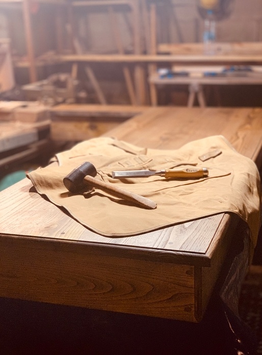 Estrade en châtaignier n°2