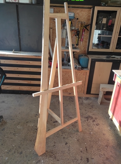 Chevalet en frêne