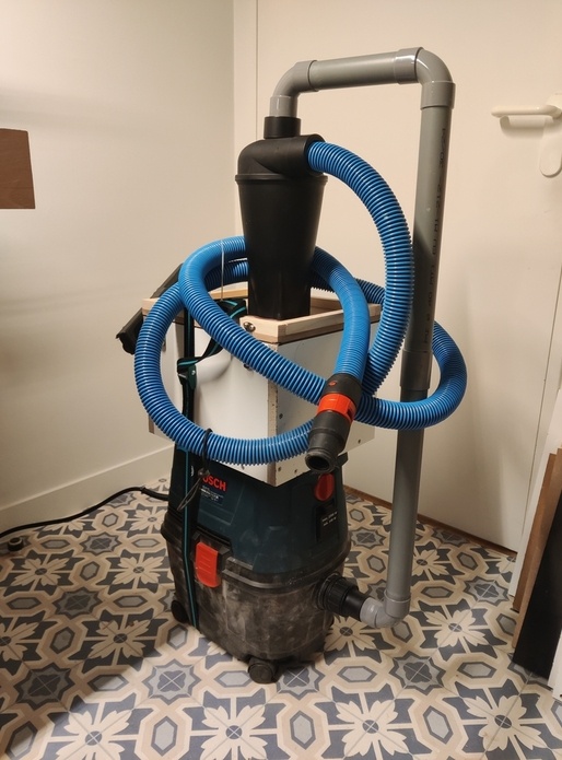 Aspiration cyclonique d'atelier