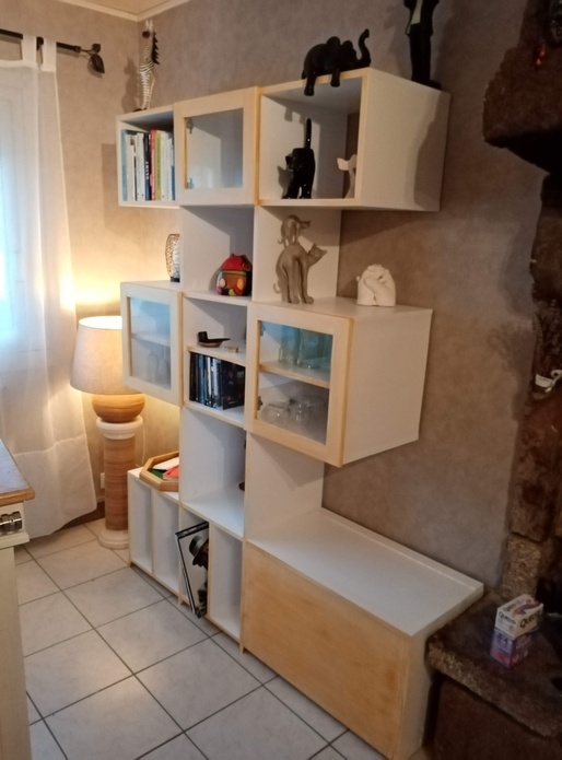 Création d un meuble de salon