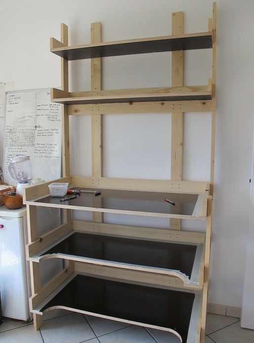 Un buffet façon Enzo Mari