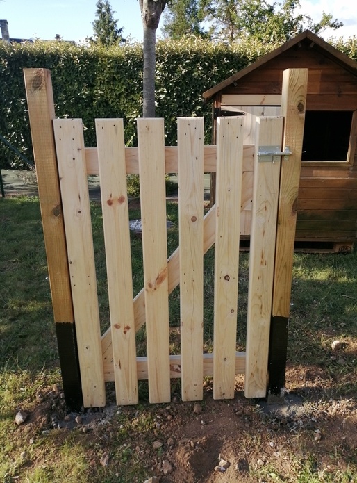 Portillon en palette