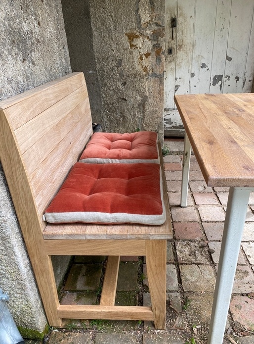 Un petit banc pour mon entrée ...!