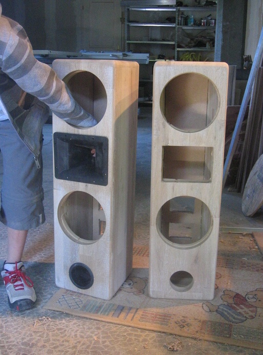 Enceinte chene et mdf
