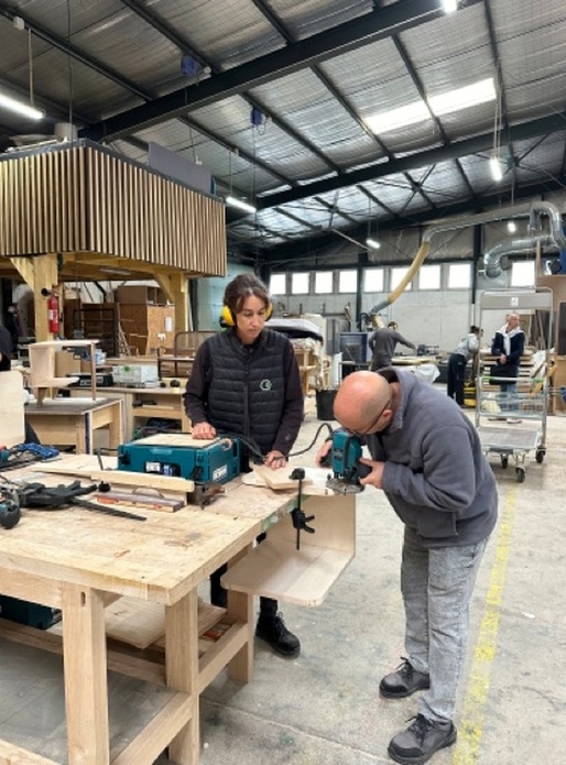 Formation "Concevoir un meuble en bois"