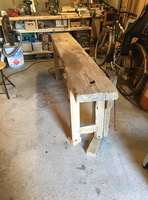 Réfection d’établi