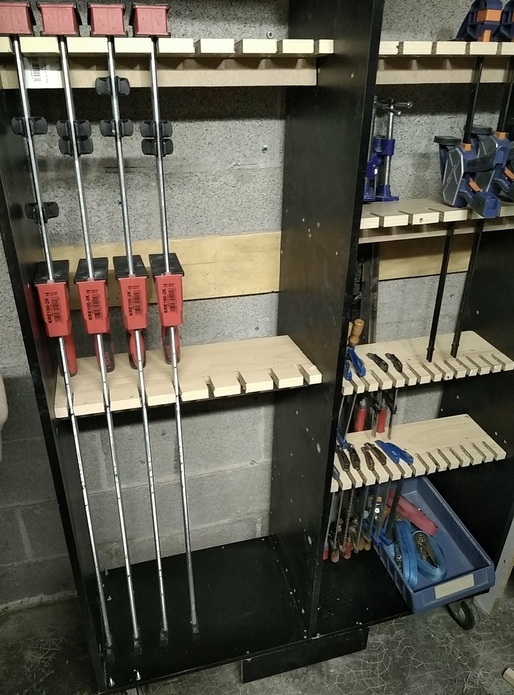 Rack a serre Joint en bois de recup