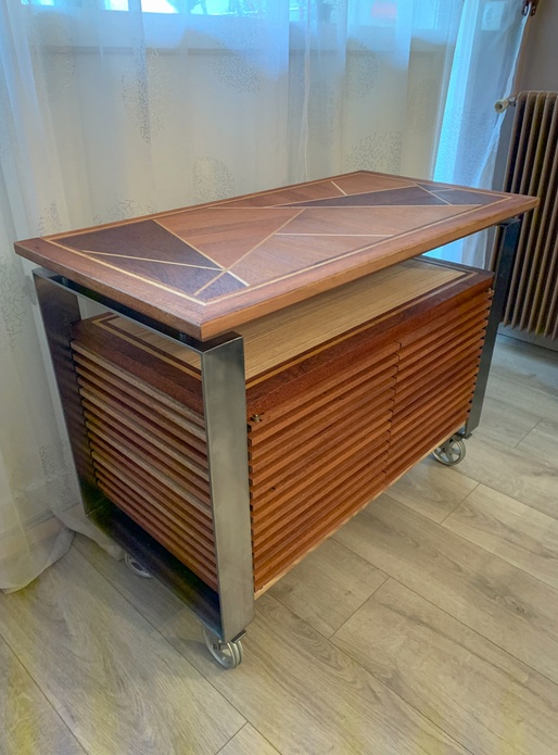 Meuble TV style industriel