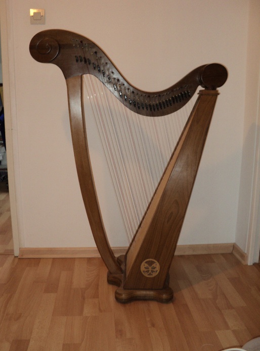 Harpe celtique 19 cordes