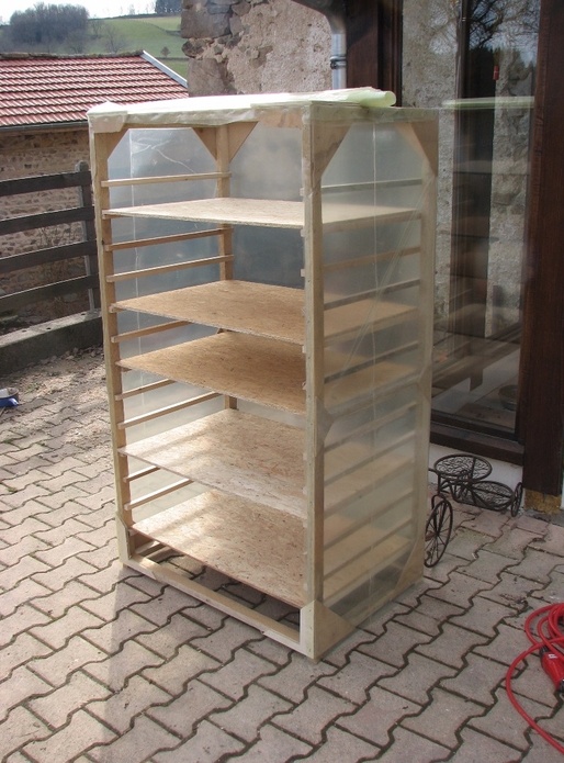 Mini serre pour plants de légumes