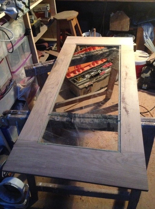 Table basse aquarium