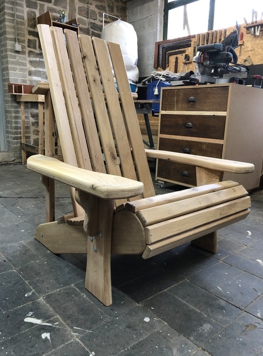 Adirondack en chêne