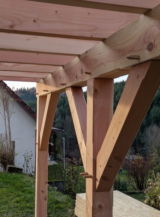 Terrasse sur pilotis étanche