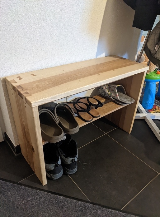 Banc a chaussures du spitzbuewe