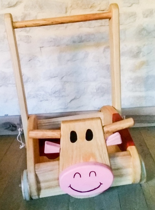 Birgule, la Montbéliarde trotteuse