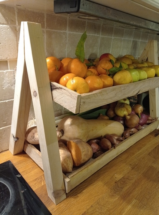 Petit légumier de cuisine