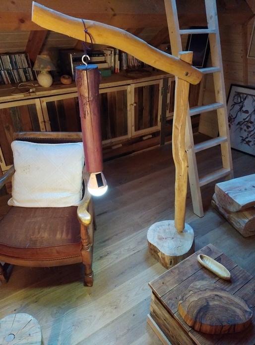 Lampe de salon très nature