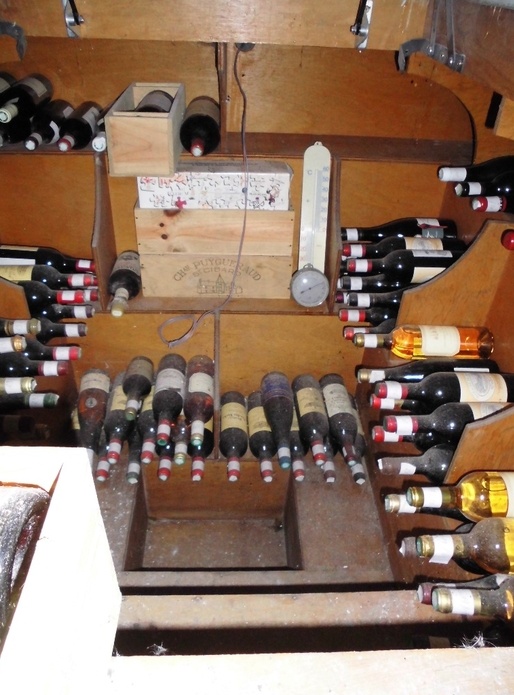 Un petit escalier pratique ... mais grisant ...